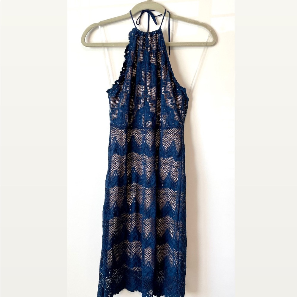 NIGHTCAP lace mini dress